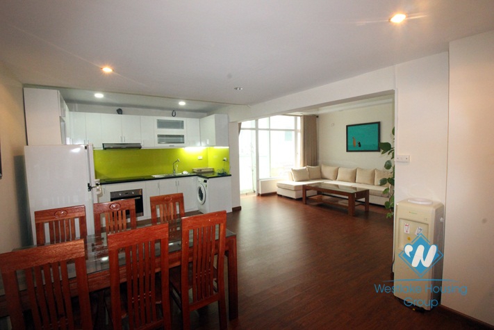 Charming 02 bedrooms apartment for rent in Tay Ho st, Quang an ward.